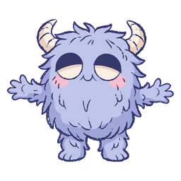 Snuggle Monster: a big hug