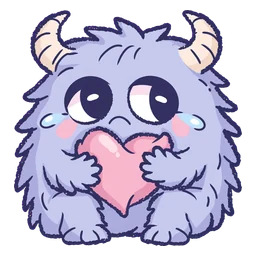 Snuggle Monster: miss you