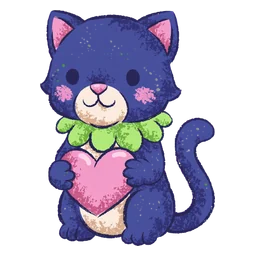 Snuggle Panther: all my heart